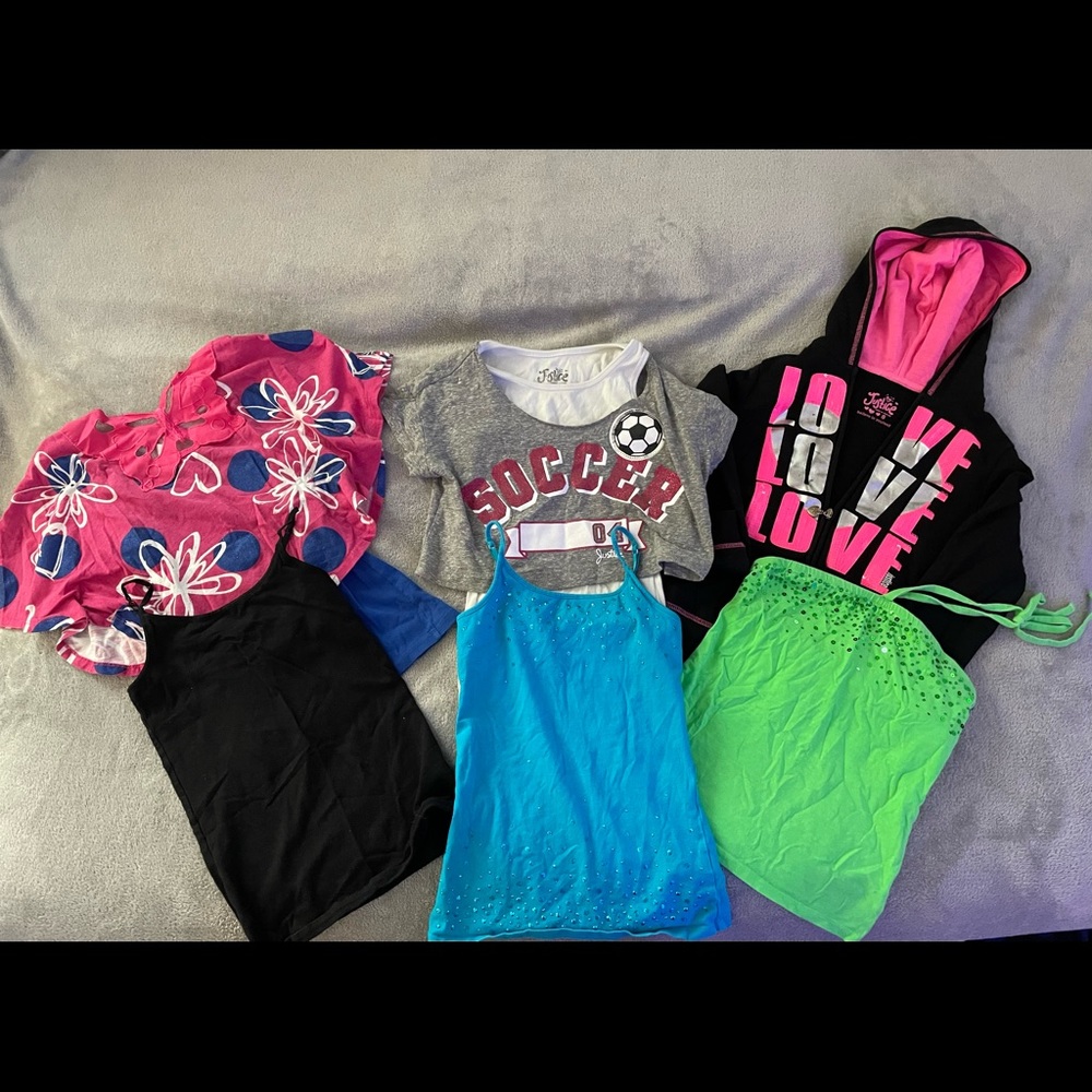 6 piece Justice lot Size 8